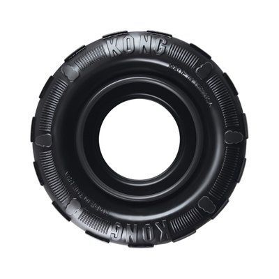 KONG Tires (Size M/L) &mdash; Super Durable Tire Toy for Extreme Chewers