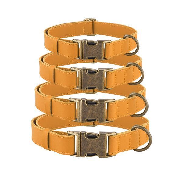 Нашийник Bronzedog Antiq - золотий XL Bronzedog Antiq Collar - gold фото