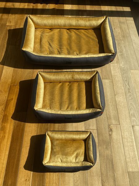 Cover for a dog bed Pet Bed M 50x70 gold