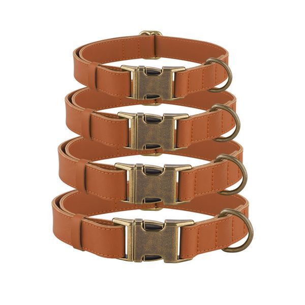 Нашийник Bronzedog Antiq коричневий Bronzedog Antiq Collar brown фото