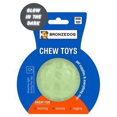 Іграшка для собак Bronzedog GLOW &ndash; світлонакопичувальний м'ячик Іграшка для собак Bronzedog GLOW фото
