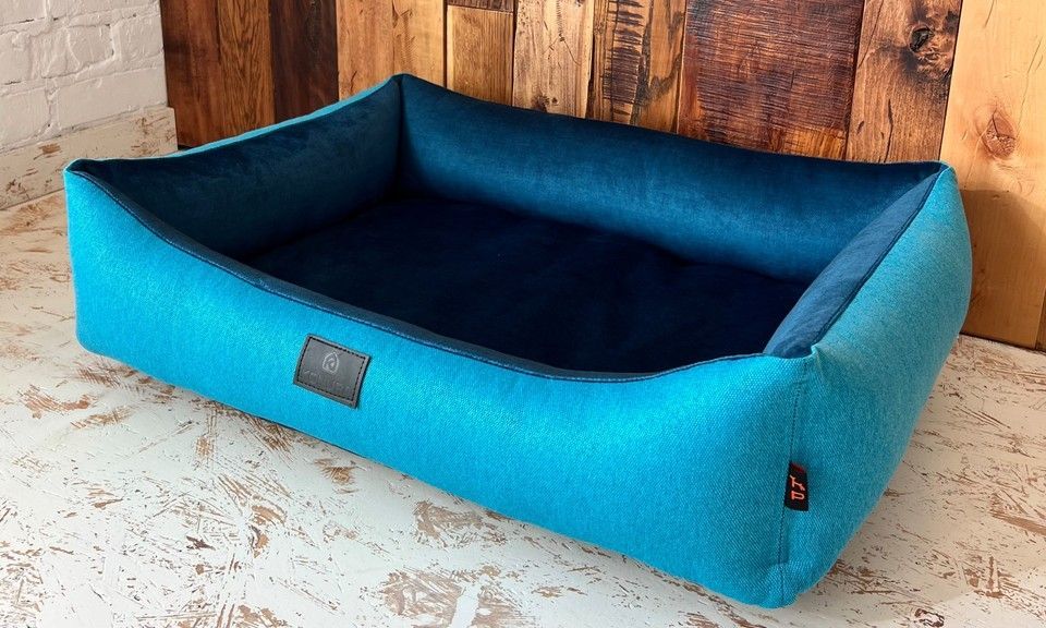 Blue bed