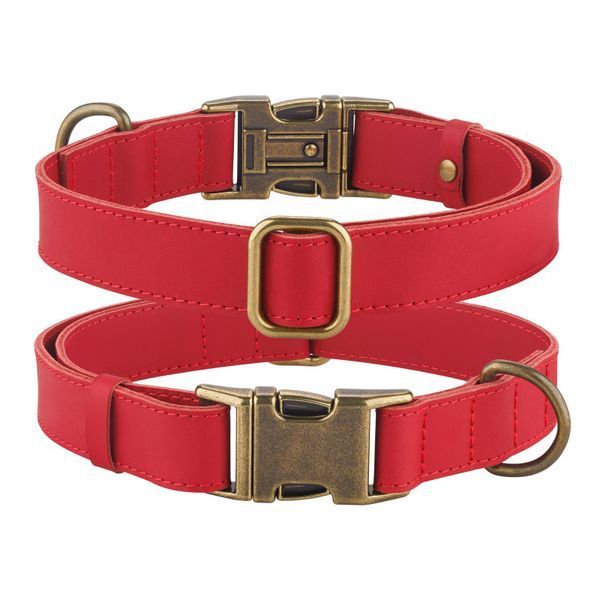 Bronzedog Antiq Collar red