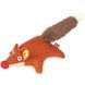 WAUDOG Fun Plush Fox Dog Toy, S (4&times;14 cm)