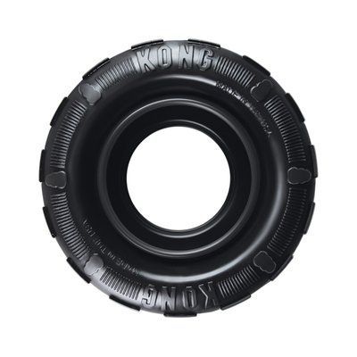 KONG Tires (Size S) &mdash; Super Durable Tire Toy for Extreme Chewers