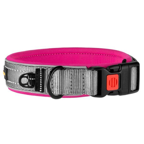 Collar BronzeDog Sport - L pink