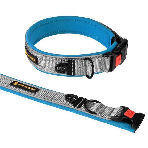 Collar BronzeDog Sport - L blue