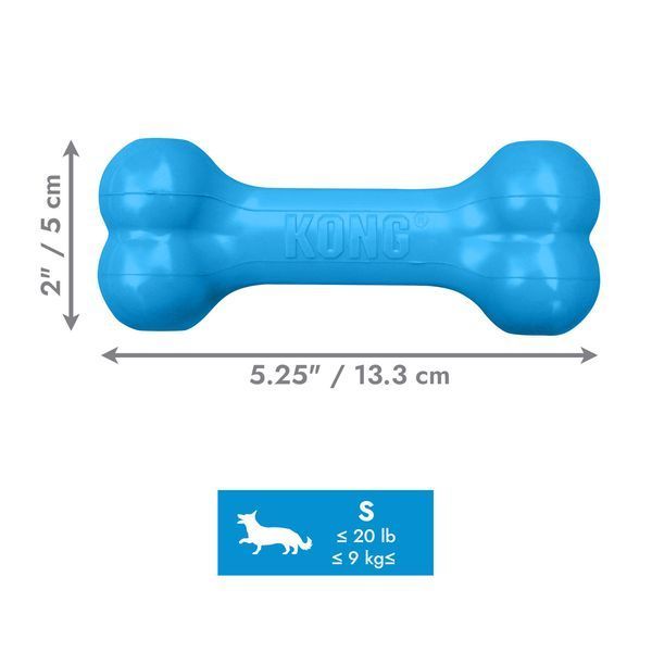 KONG Goodie Bone Puppy Chew Toy - for puppies S