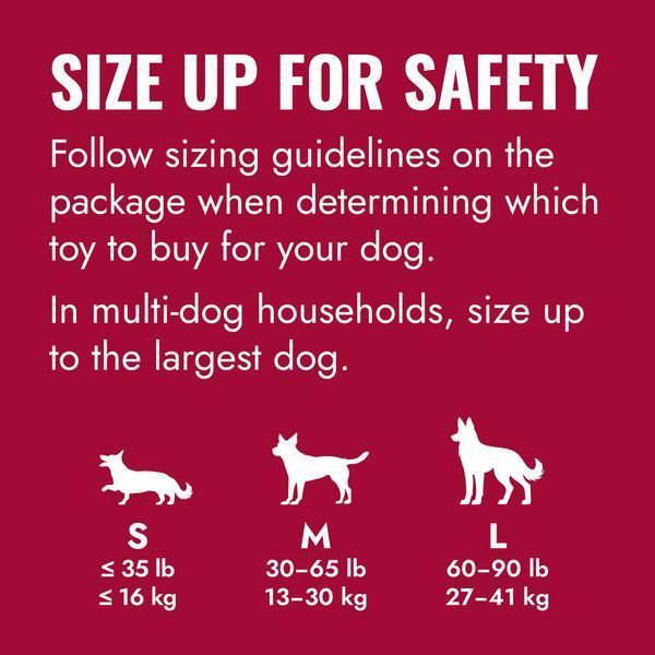 KONG Ball &ndash; Durable Natural Rubber Fetch Ball for Dogs M/L