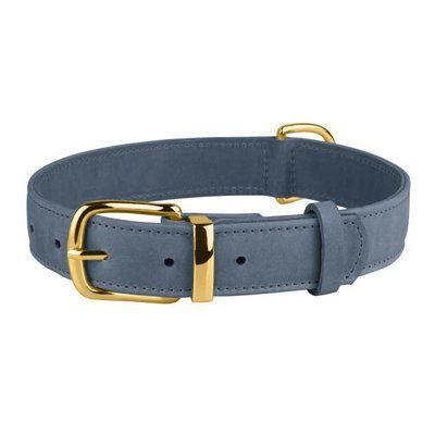 Crazy Horse - Leather Collar - S denim