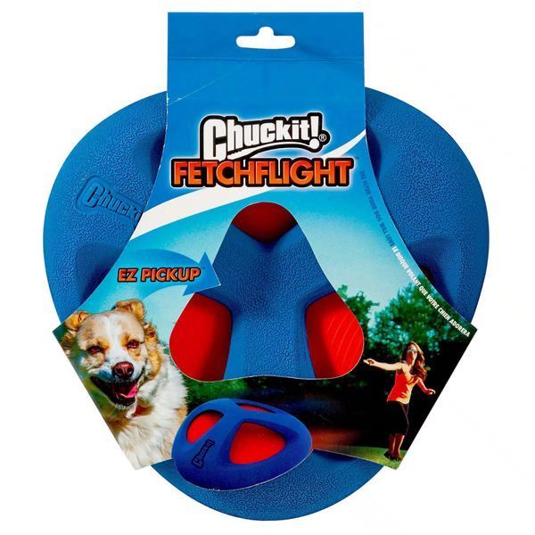 Chuckit! Fetch Flight Frisbee &ndash; Soft Triangular Dog Frisbee, &Oslash;27 cm