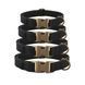 Нашийник Bronzedog Antiq - чорний Bronzedog Antiq Collar - black фото 3